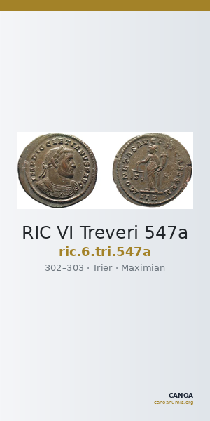 RIC VI Treveri 547a — CANOA