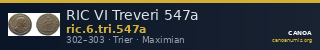 RIC VI Treveri 547a — CANOA