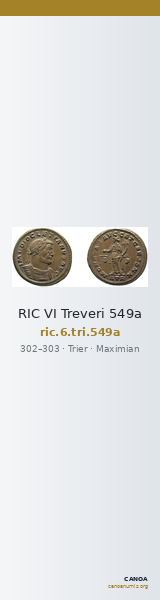 RIC VI Treveri 549a — CANOA