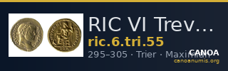 RIC VI Treveri 55 — CANOA