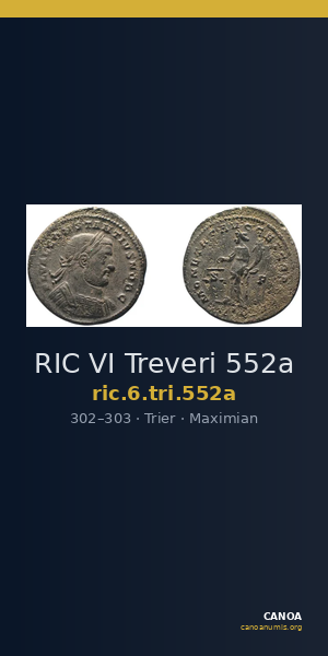 RIC VI Treveri 552a — CANOA