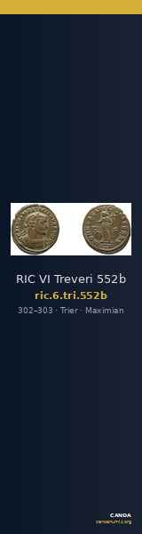 RIC VI Treveri 552b — CANOA
