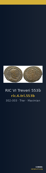 RIC VI Treveri 553b — CANOA