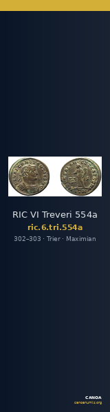 RIC VI Treveri 554a — CANOA