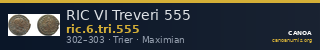 RIC VI Treveri 555 — CANOA
