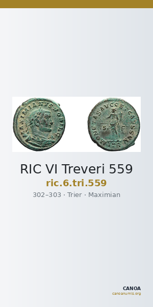 RIC VI Treveri 559 — CANOA