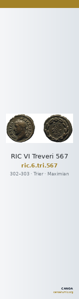RIC VI Treveri 567 — CANOA