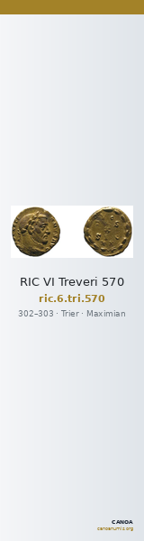 RIC VI Treveri 570 — CANOA
