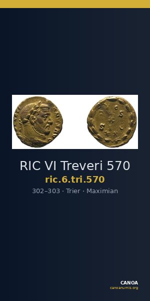 RIC VI Treveri 570 — CANOA