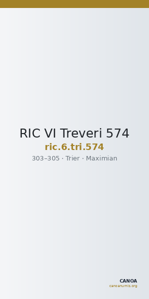 RIC VI Treveri 574 — CANOA