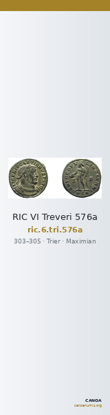 RIC VI Treveri 576a — CANOA