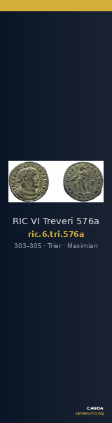 RIC VI Treveri 576a — CANOA