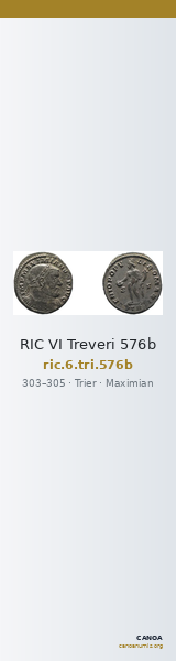 RIC VI Treveri 576b — CANOA