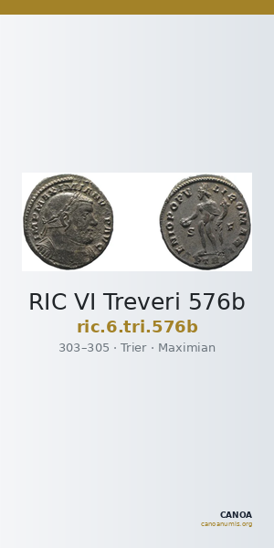 RIC VI Treveri 576b — CANOA