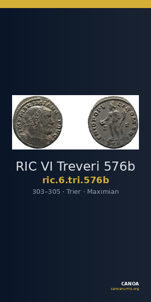 RIC VI Treveri 576b — CANOA