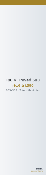 RIC VI Treveri 580 — CANOA
