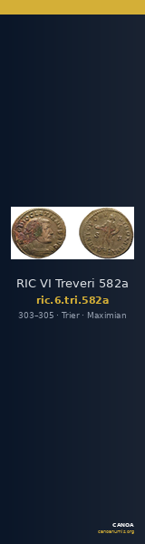 RIC VI Treveri 582a — CANOA