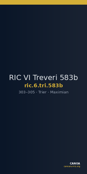 RIC VI Treveri 583b — CANOA