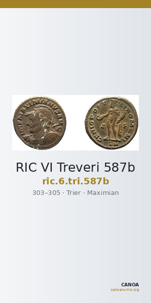RIC VI Treveri 587b — CANOA
