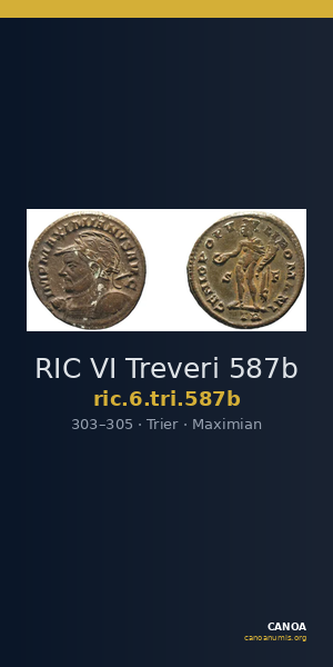 RIC VI Treveri 587b — CANOA