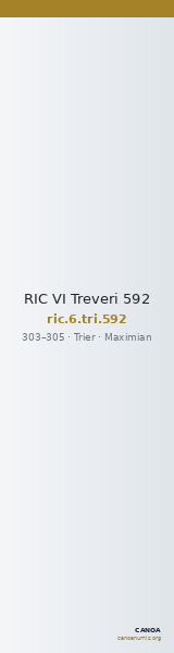 RIC VI Treveri 592 — CANOA
