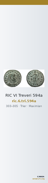 RIC VI Treveri 594a — CANOA