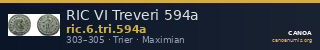 RIC VI Treveri 594a — CANOA