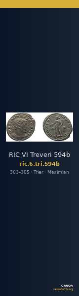RIC VI Treveri 594b — CANOA