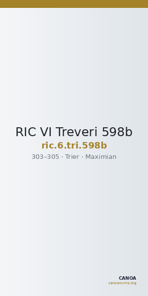 RIC VI Treveri 598b — CANOA