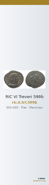RIC VI Treveri 599b — CANOA