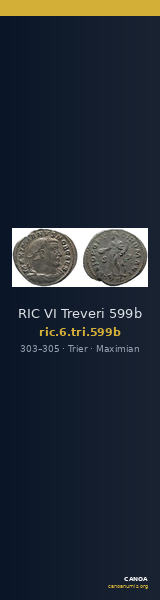 RIC VI Treveri 599b — CANOA