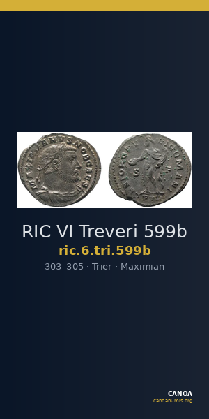 RIC VI Treveri 599b — CANOA