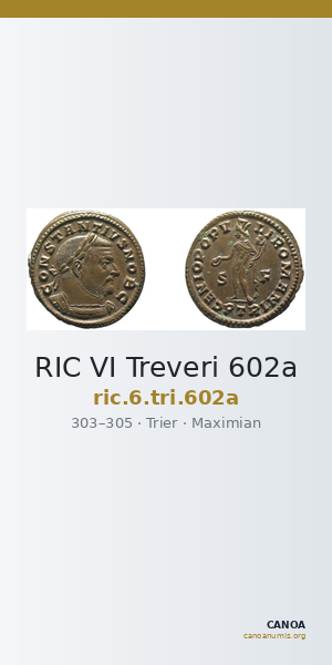 RIC VI Treveri 602a — CANOA
