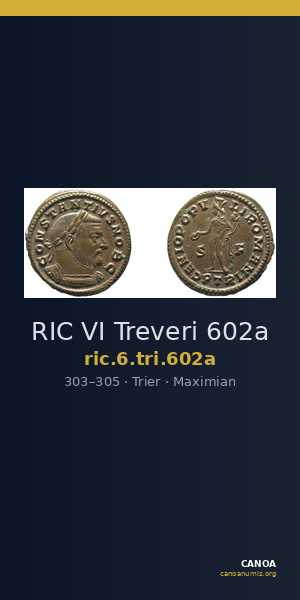 RIC VI Treveri 602a — CANOA