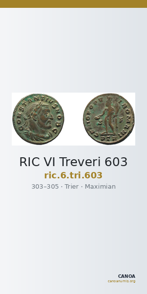 RIC VI Treveri 603 — CANOA