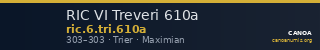 RIC VI Treveri 610a — CANOA
