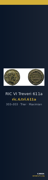 RIC VI Treveri 611a — CANOA