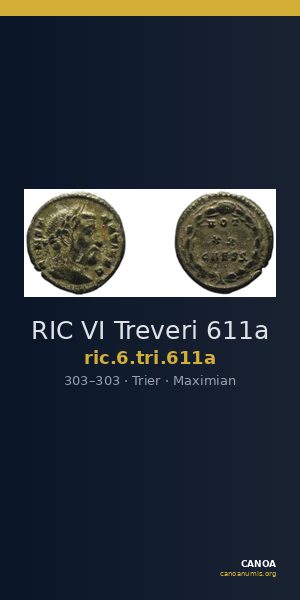 RIC VI Treveri 611a — CANOA