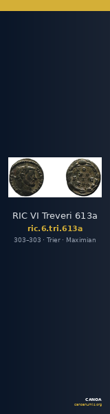 RIC VI Treveri 613a — CANOA