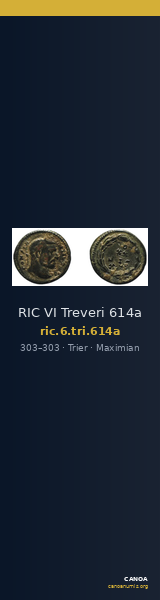 RIC VI Treveri 614a — CANOA