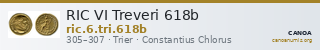 RIC VI Treveri 618b — CANOA