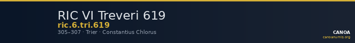 RIC VI Treveri 619 — CANOA