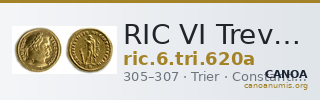 RIC VI Treveri 620a — CANOA