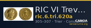 RIC VI Treveri 620a — CANOA