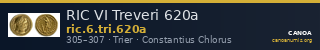 RIC VI Treveri 620a — CANOA