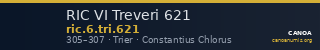 RIC VI Treveri 621 — CANOA