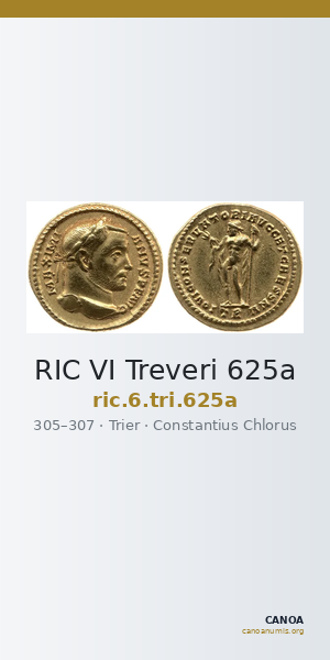 RIC VI Treveri 625a — CANOA