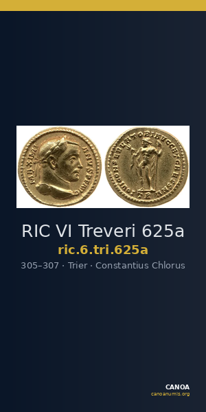 RIC VI Treveri 625a — CANOA