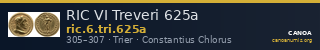 RIC VI Treveri 625a — CANOA