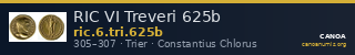 RIC VI Treveri 625b — CANOA